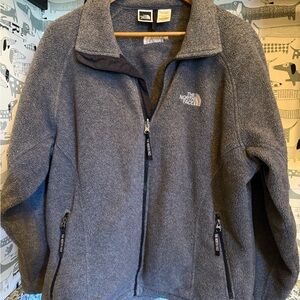 The North Face Charcoal Fleece Jacket